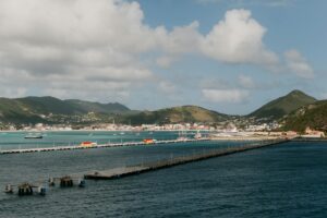 view of a pier